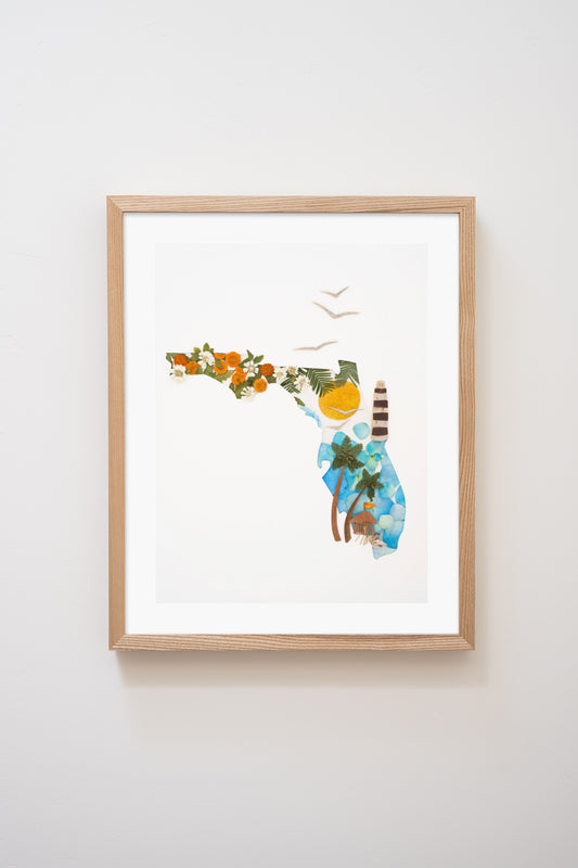 "Florida" Flower Print