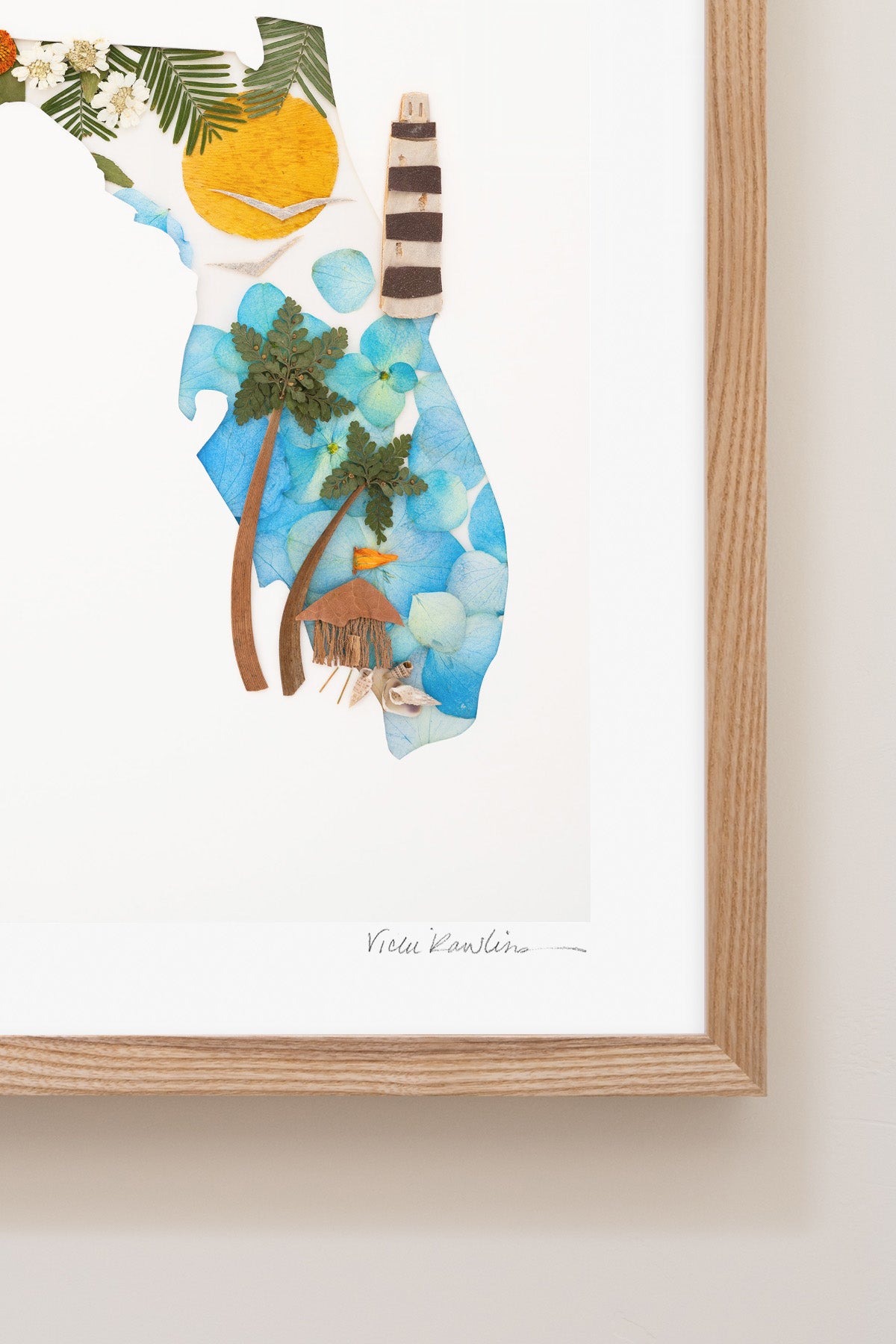 "Florida" Flower Print