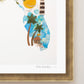 "Florida" Flower Print