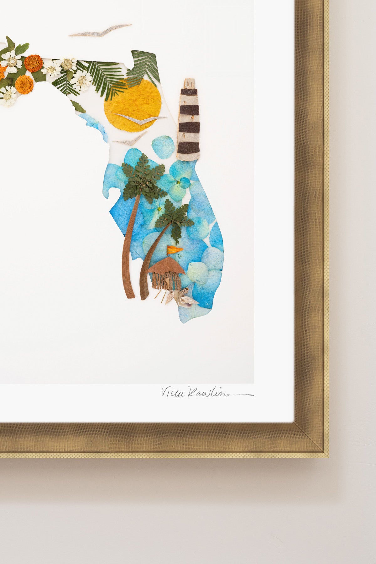 "Florida" Flower Print