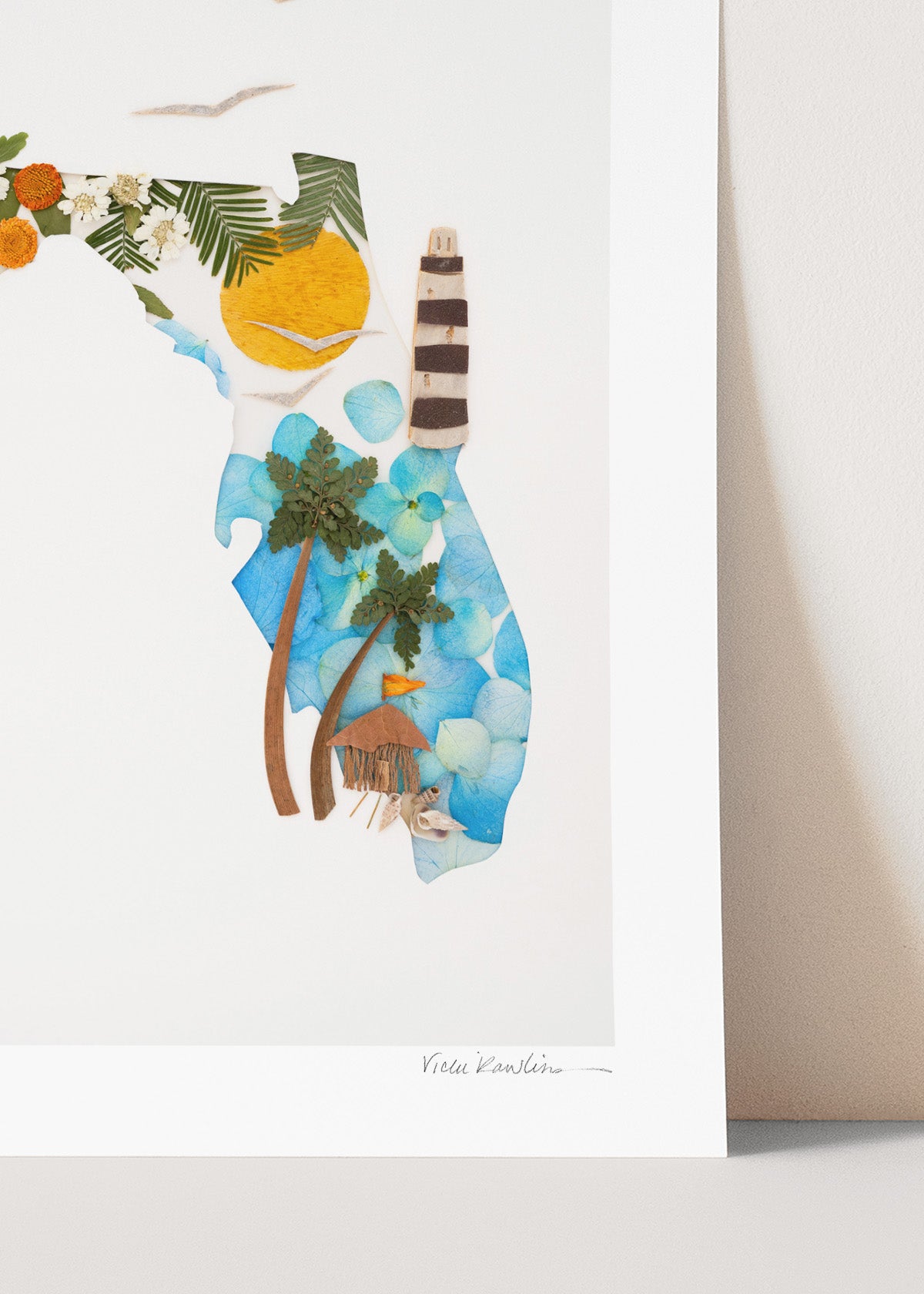 "Florida" Flower Print