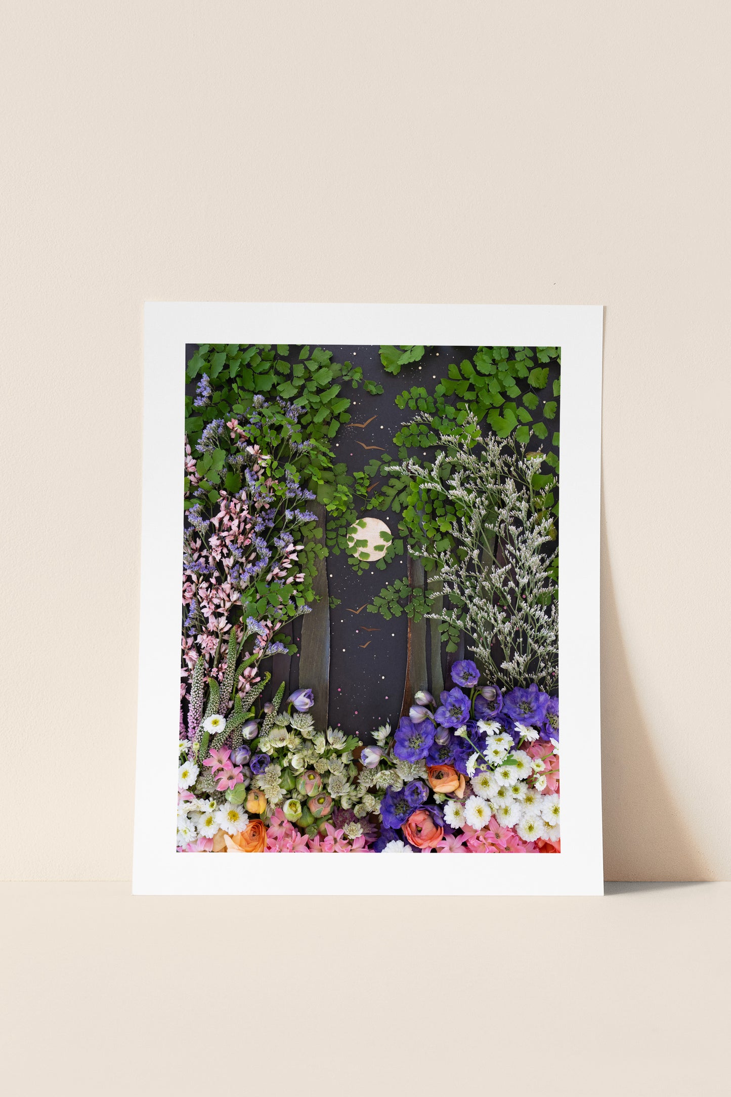 "Flower Moon" Flower Print