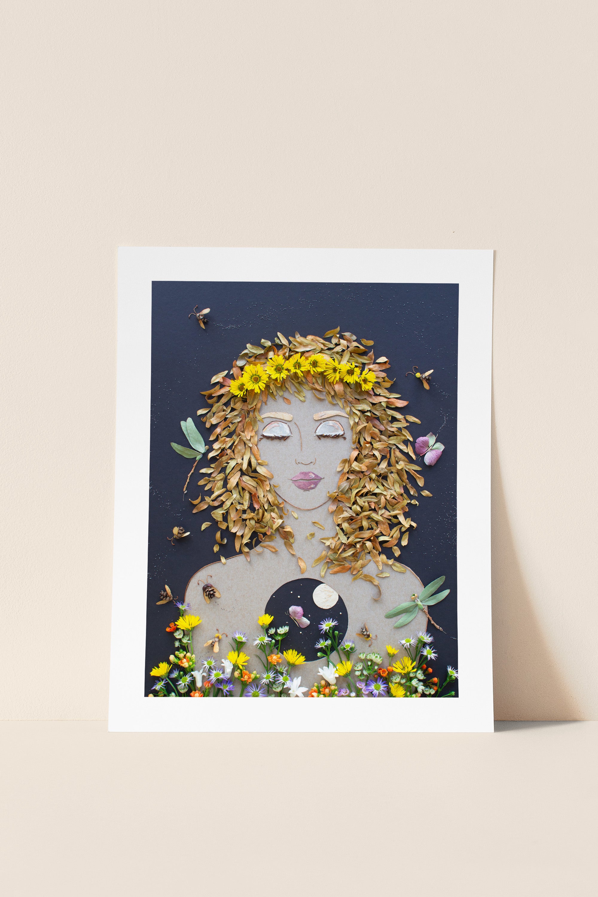 2024 Flower child original art painting