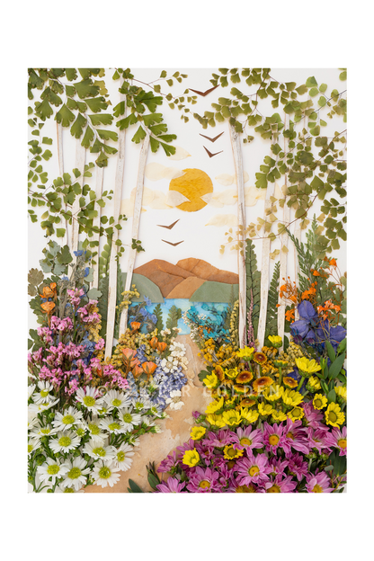 "Follow the Sun" Flower Print