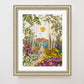 "Follow the Sun" Flower Print