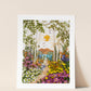 "Follow the Sun" Flower Print