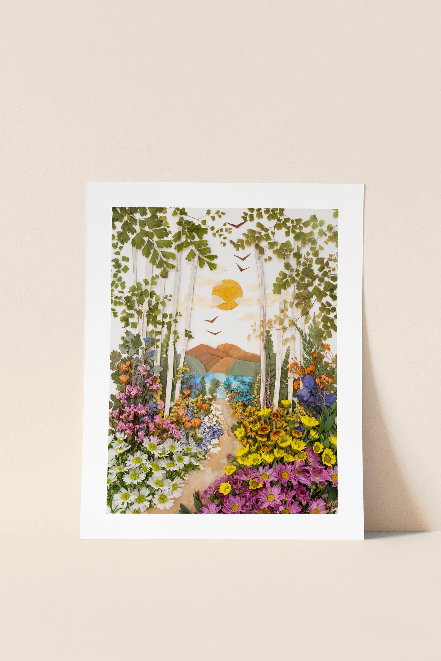 "Follow the Sun" Flower Print