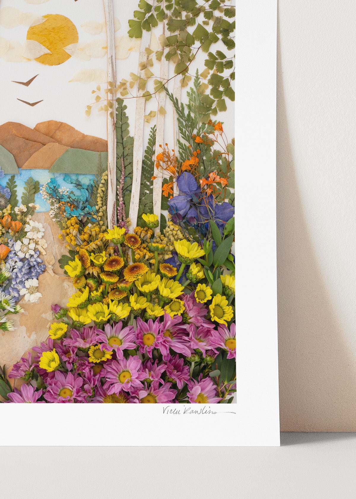"Follow the Sun" Flower Print