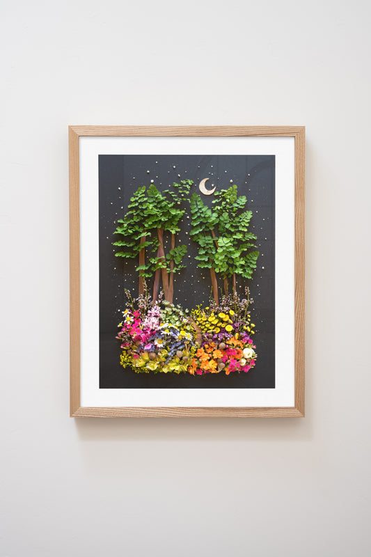 "Forest Bathing" Flower Print