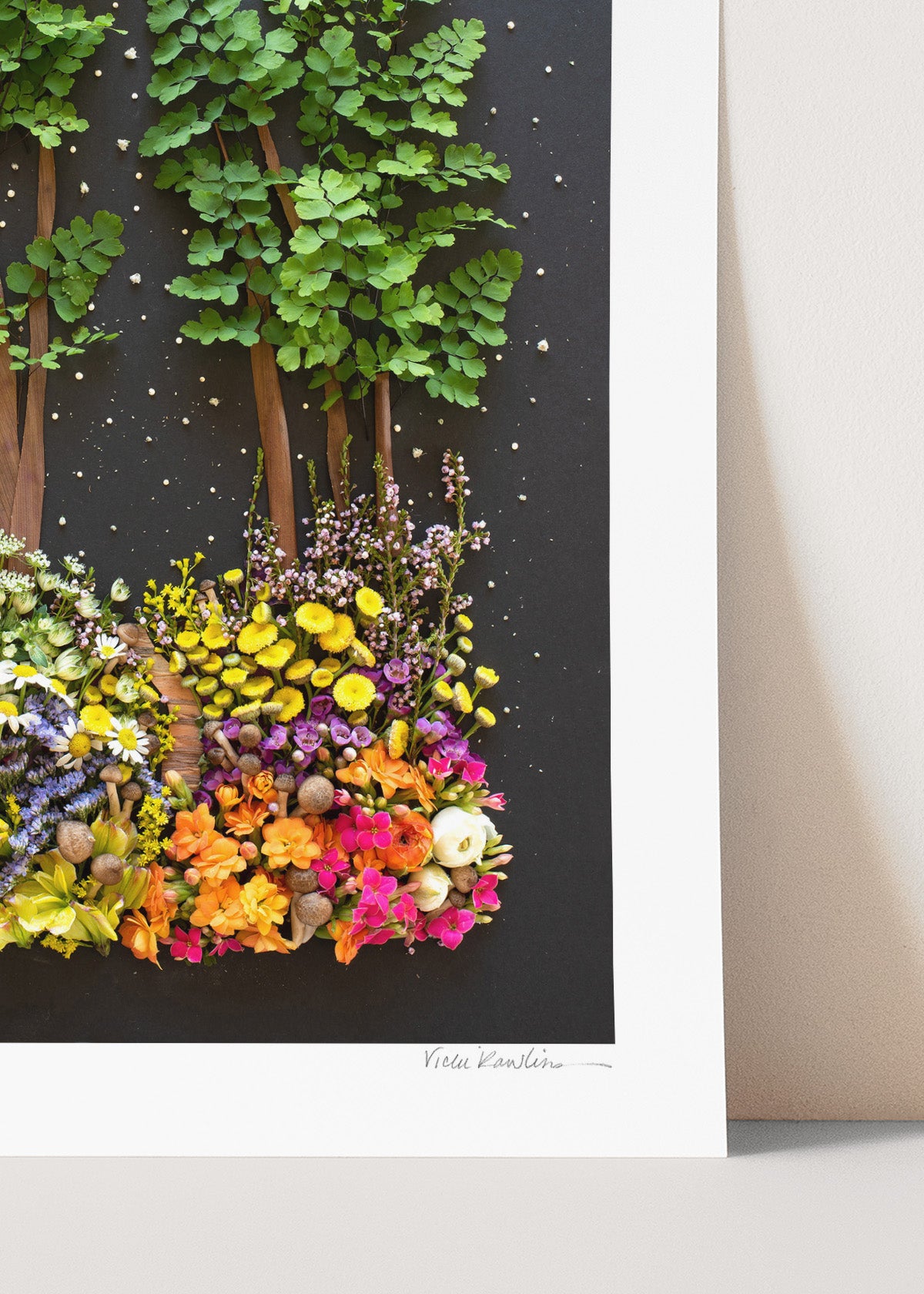 "Forest Bathing" Flower Print