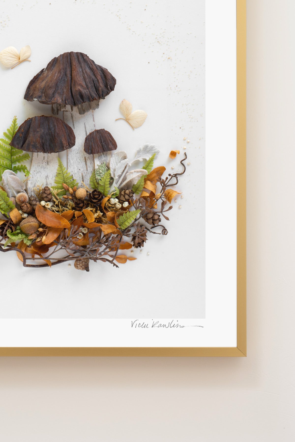 "Forest Floor" Flower Print