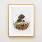 "Forest Floor" Flower Print
