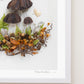"Forest Floor" Flower Print