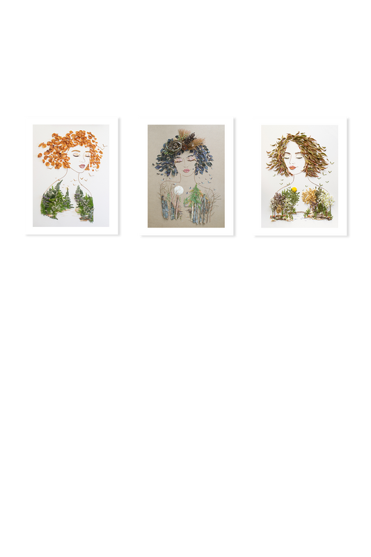 "Free Spirit" Unframed Print Set