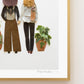 "Gal Pals" Flower Print