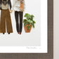 "Gal Pals" Flower Print