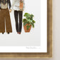 "Gal Pals" Flower Print