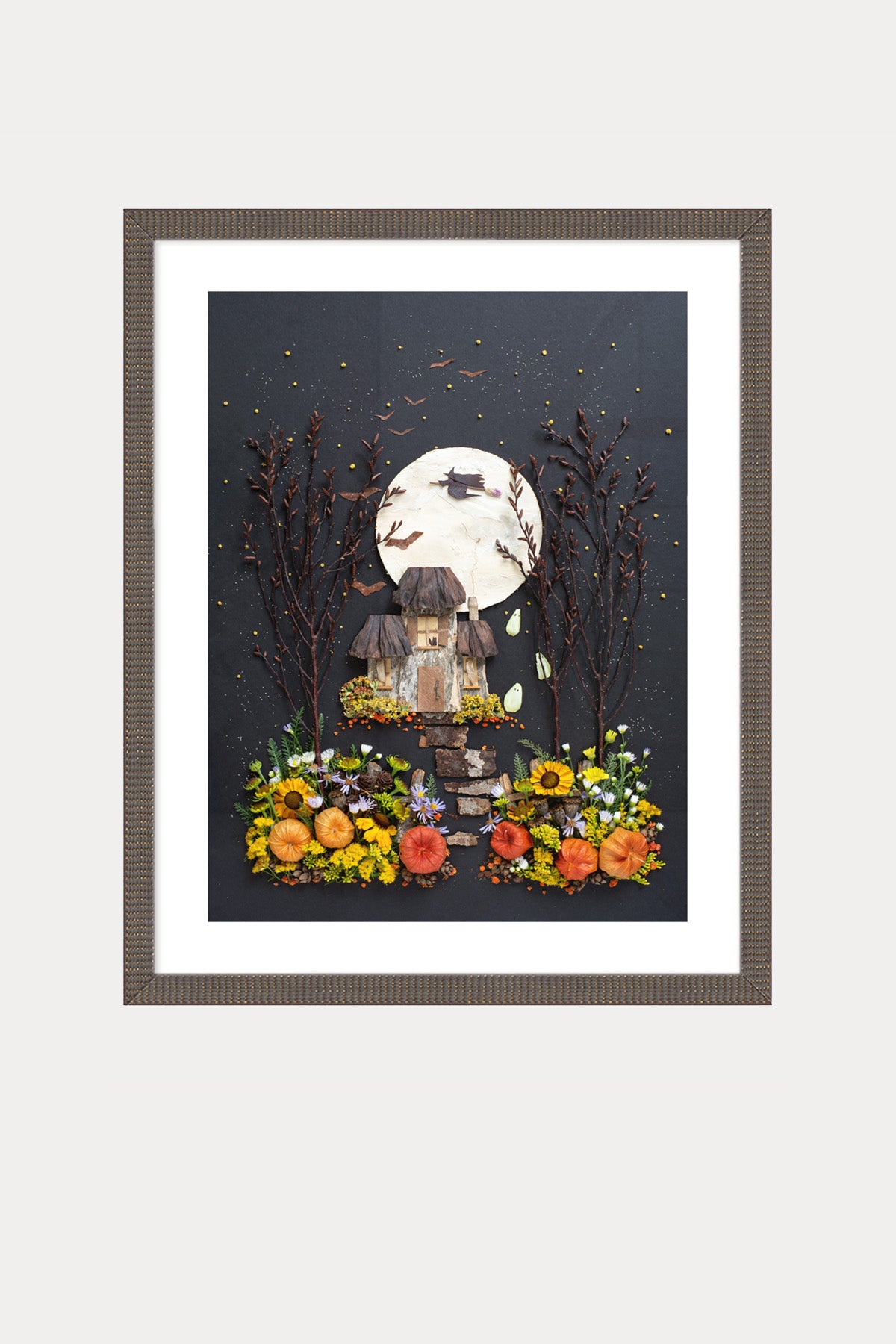 "Ghost Manor" Flower Print