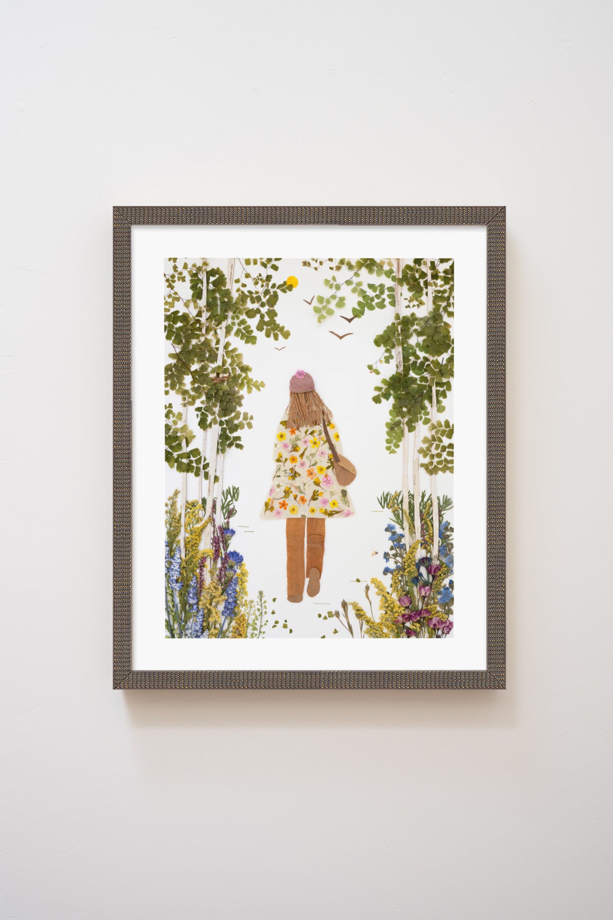 "One Step" Flower Print