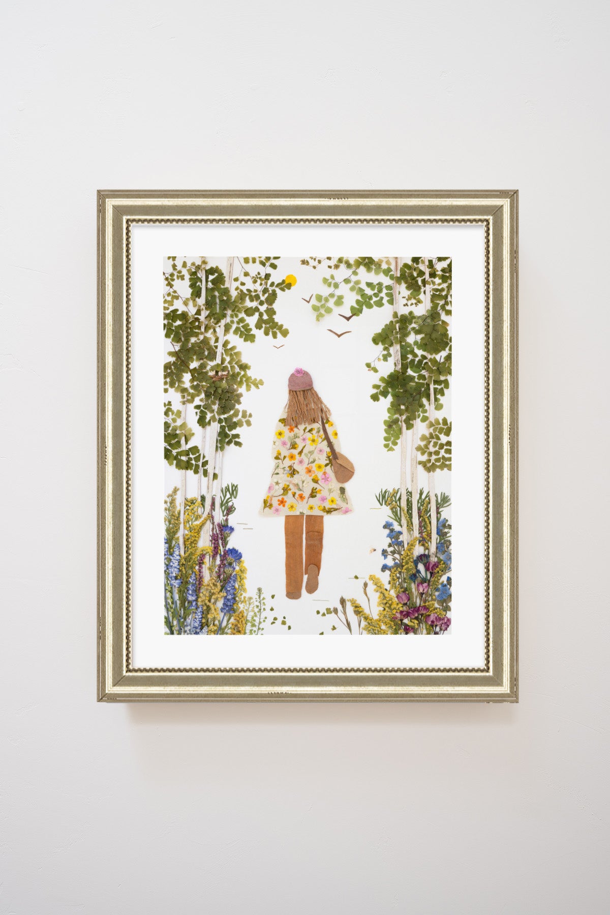"One Step" Flower Print
