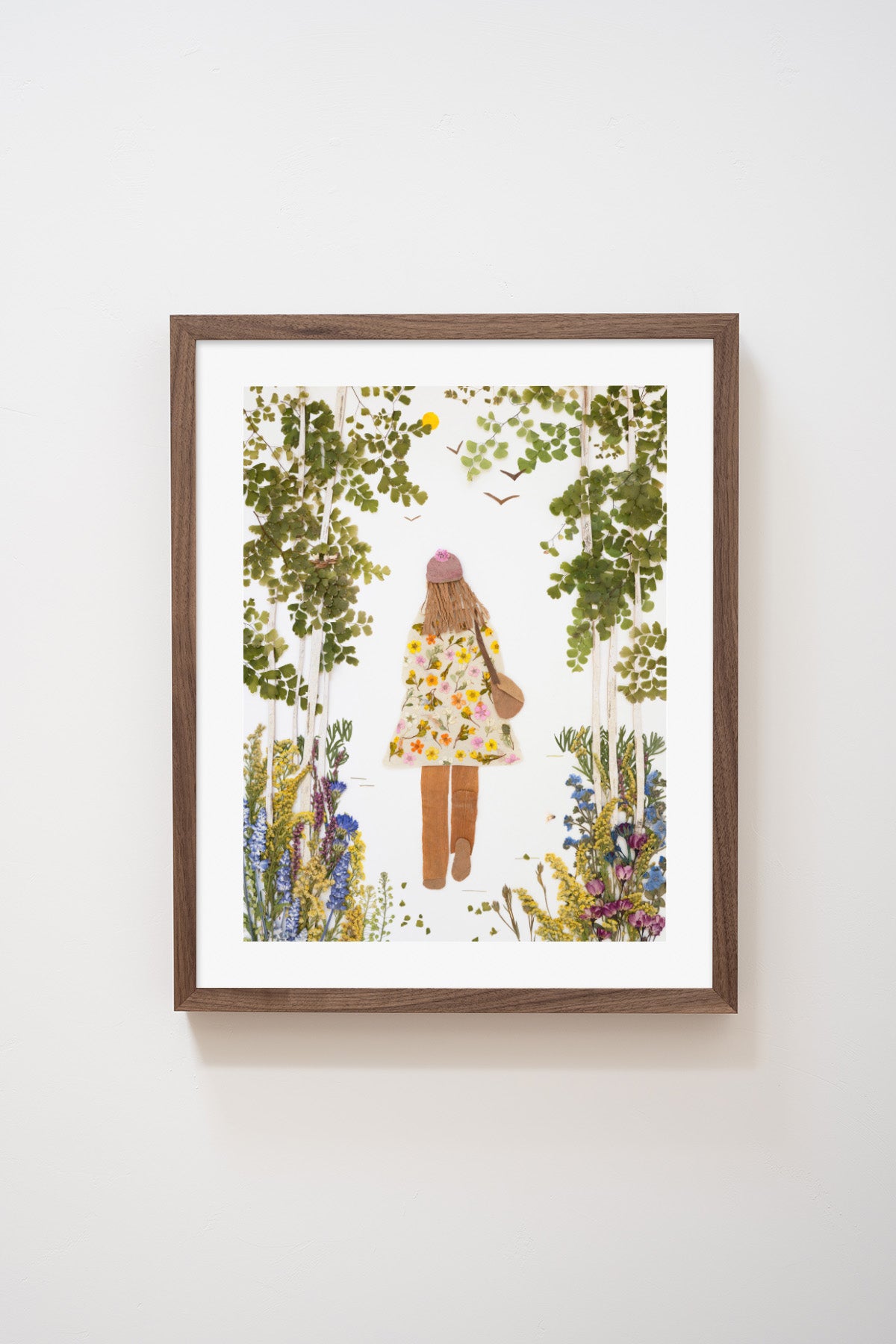 "One Step" Flower Print