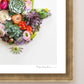 "Hamsa Hand" Flower Print