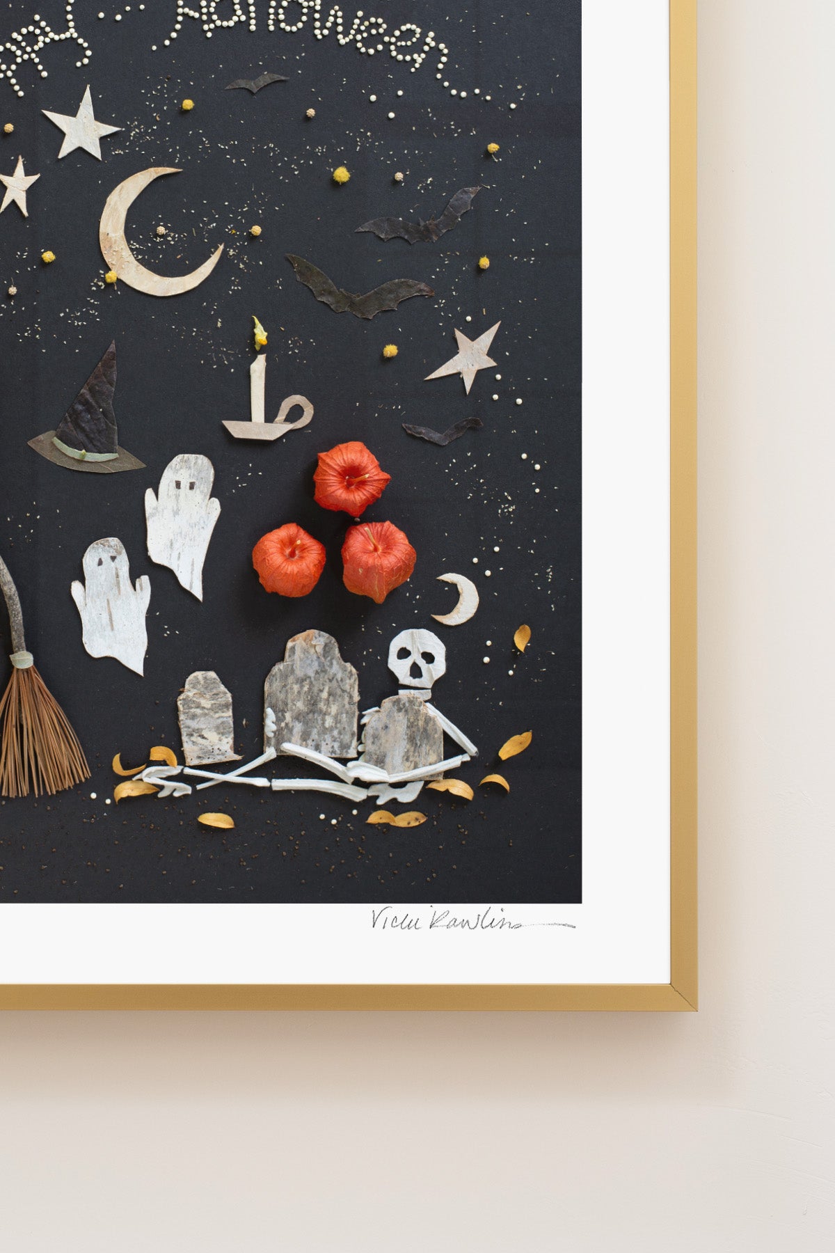 Sister Golden | sister-golden-happy-halloween-flower-print