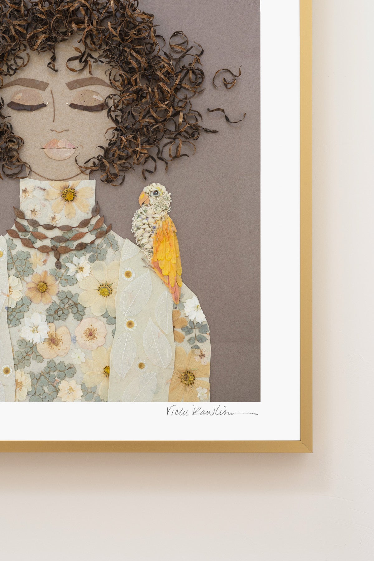 "Here for You" Flower Print