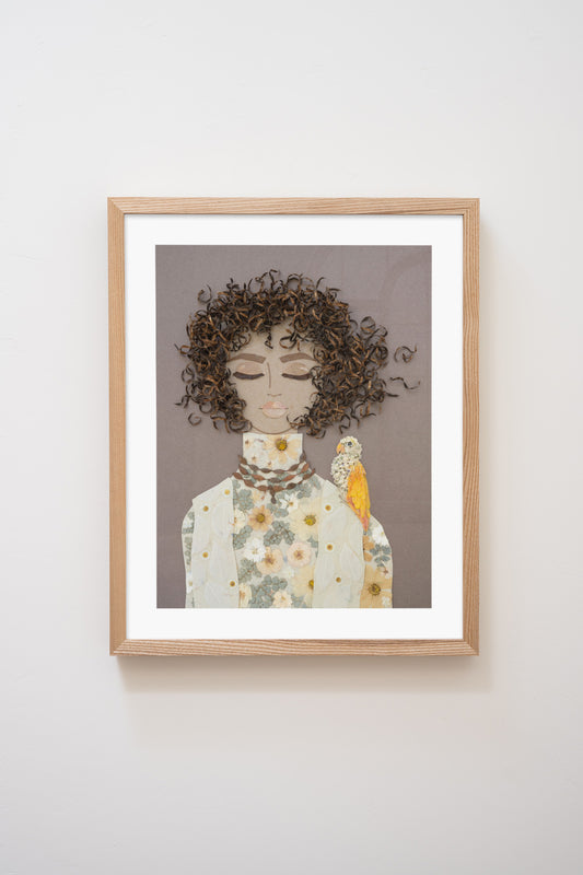 "Here for You" Flower Print
