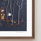 "Hocus Pocus" Flower Print