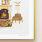 "Holiday Homebody" Flower Print