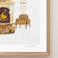"Holiday Homebody" Flower Print