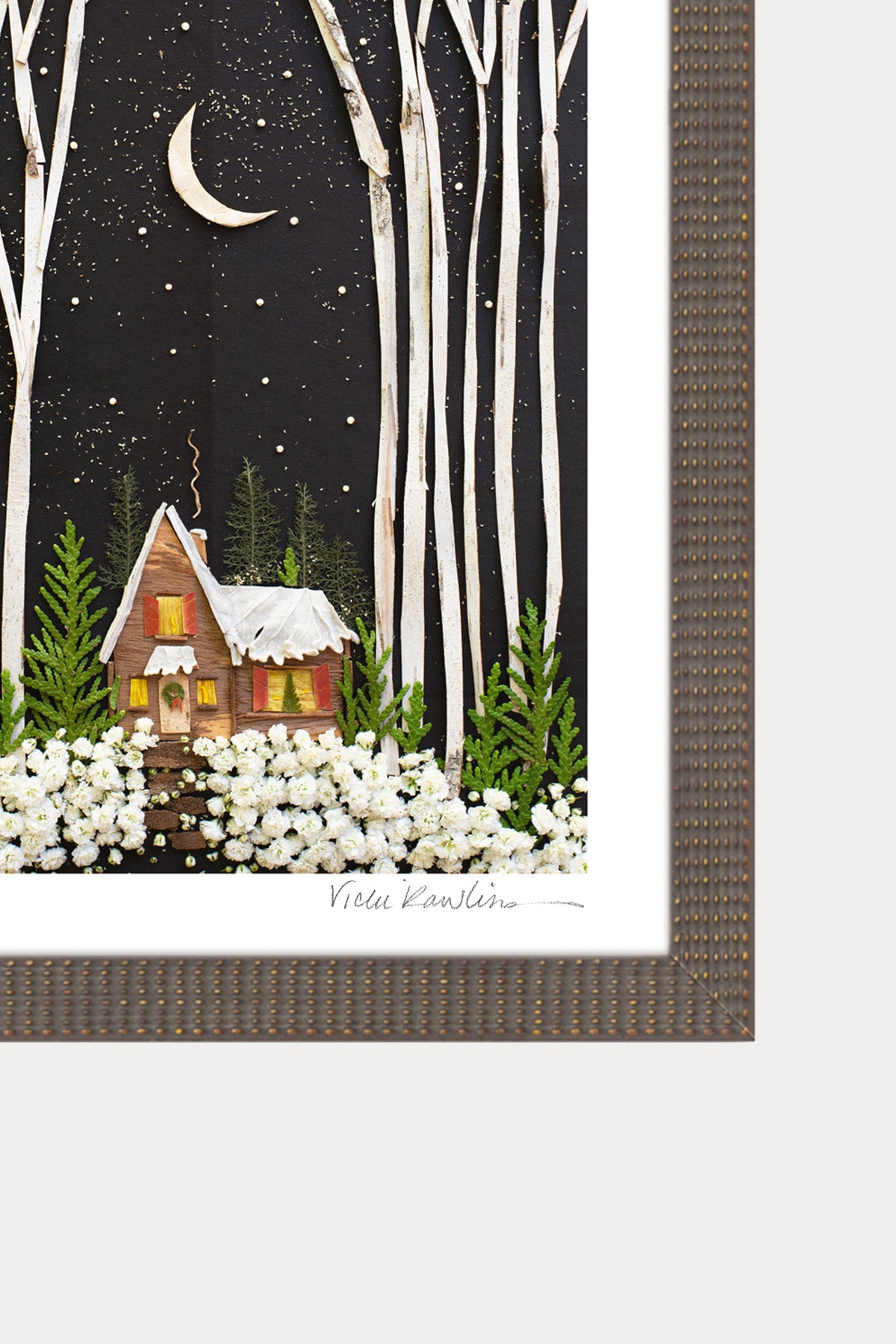 "Home for the Holidays" Flower Print