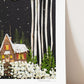 "Home for the Holidays" Flower Print