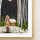 "Home for the Holidays" Flower Print