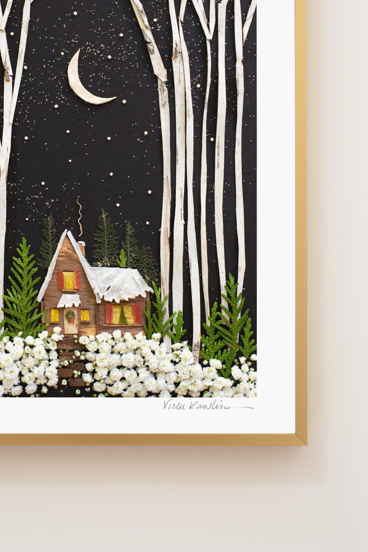 "Home for the Holidays" Flower Print