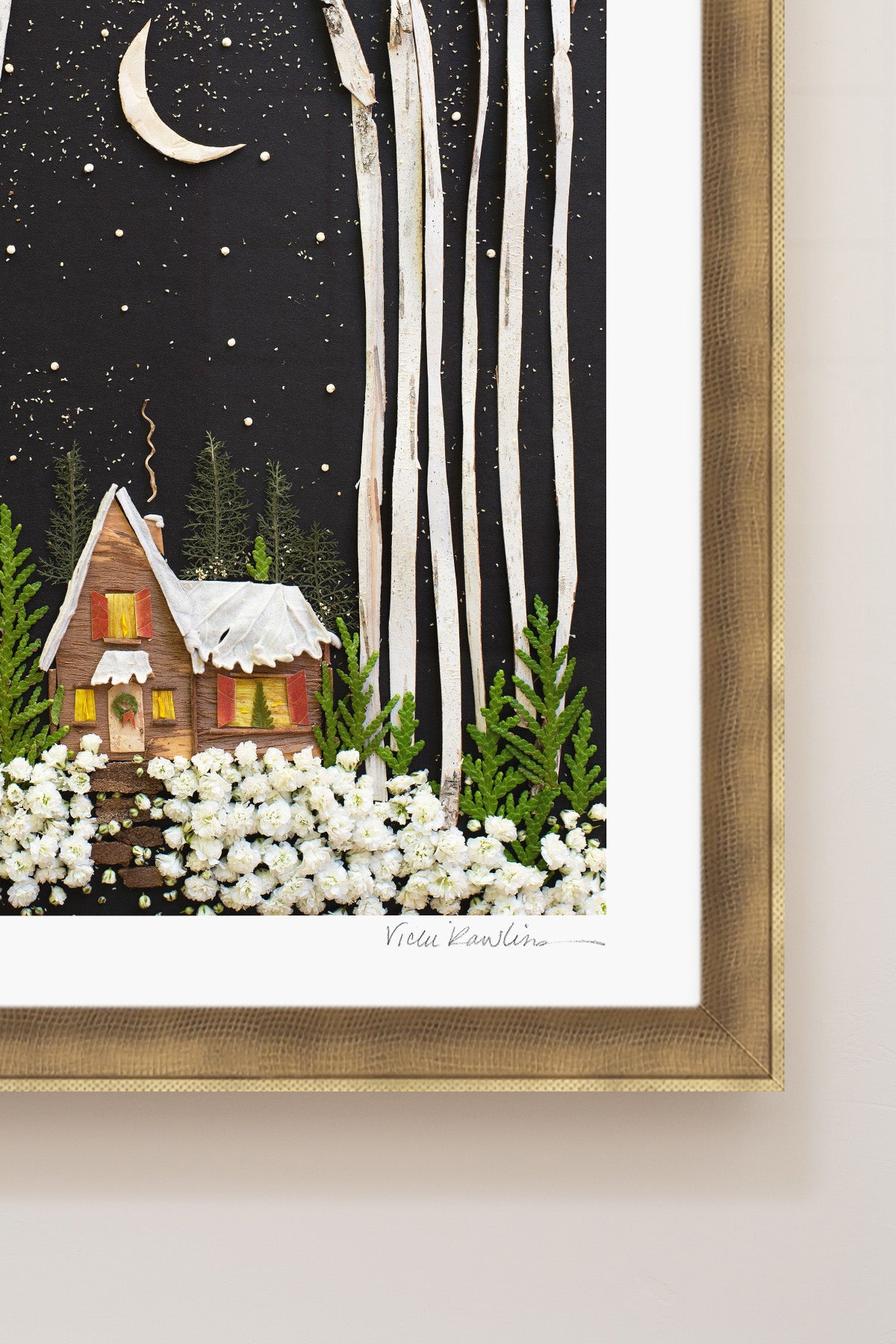 "Home for the Holidays" Flower Print