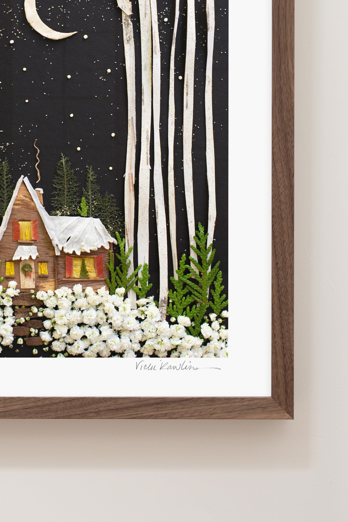 "Home for the Holidays" Flower Print