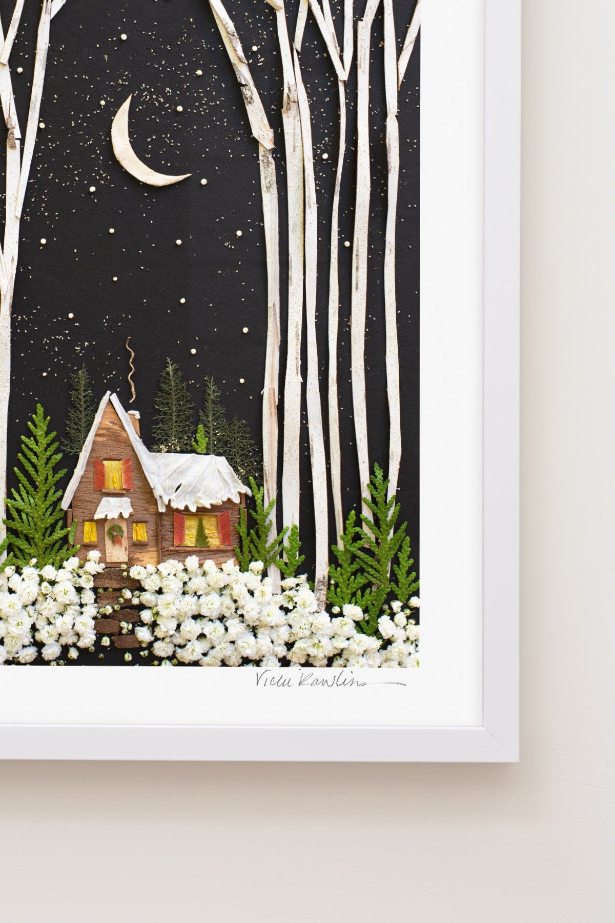 "Home for the Holidays" Flower Print