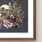 "House on a Hill" Flower Print