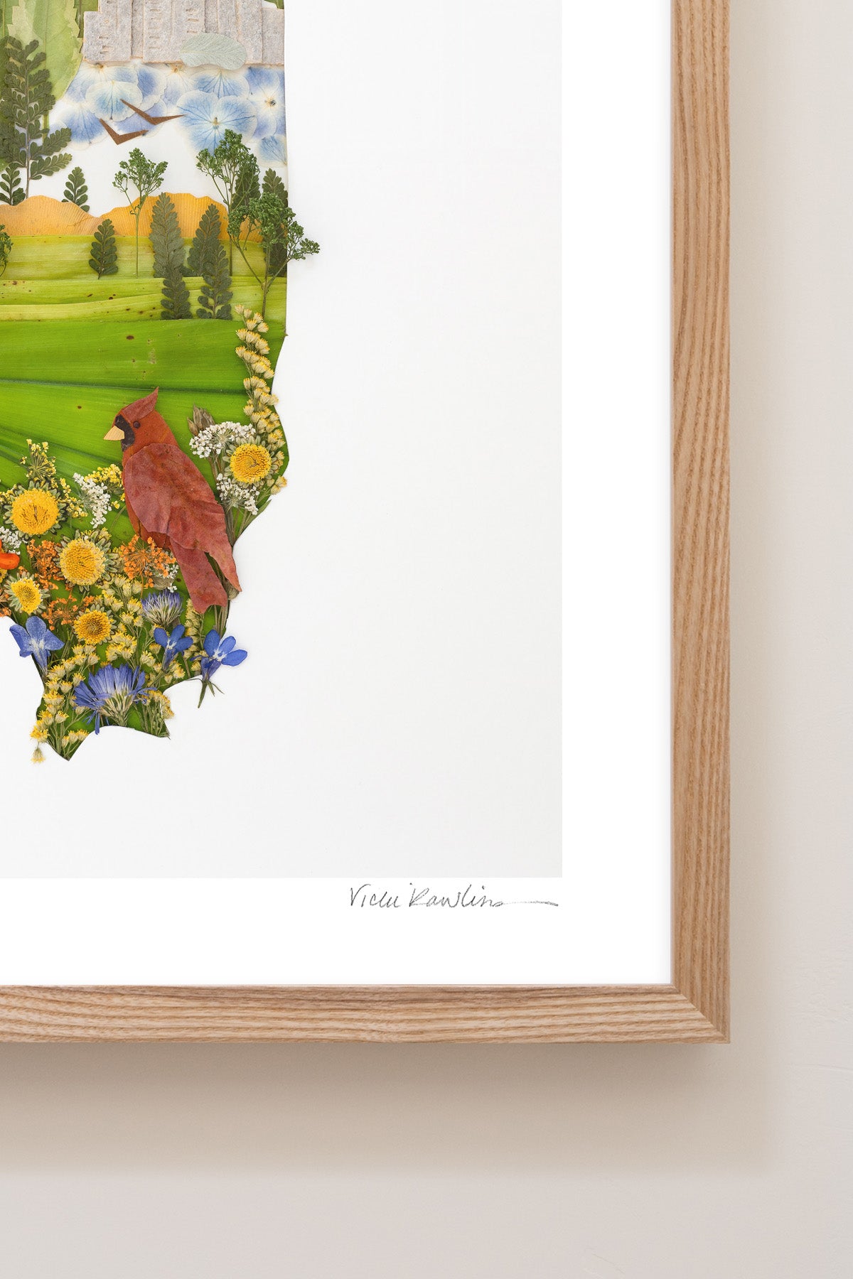 "Illinois" Flower Print