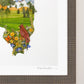"Illinois" Flower Print