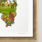 "Illinois" Flower Print