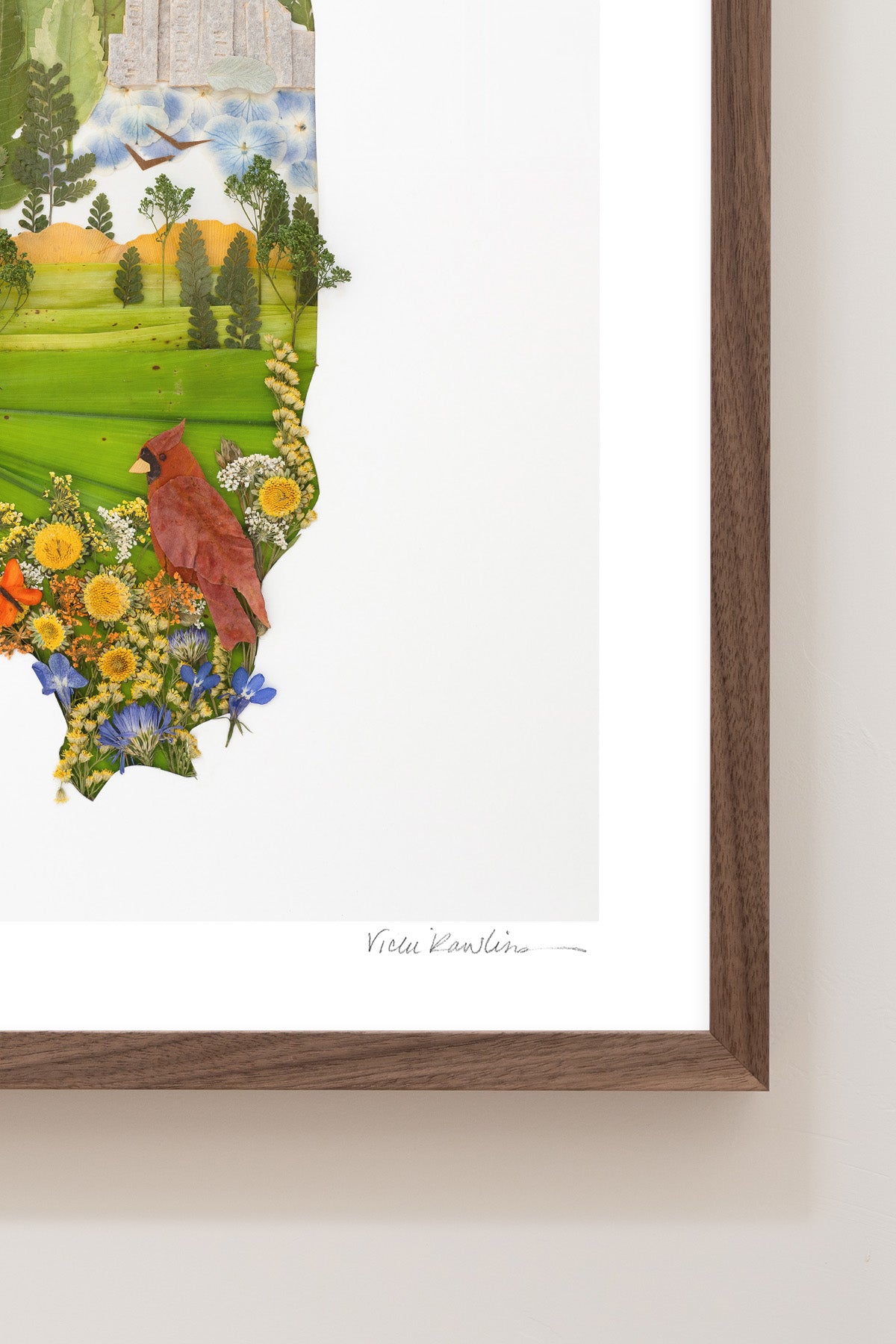 "Illinois" Flower Print