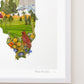 "Illinois" Flower Print