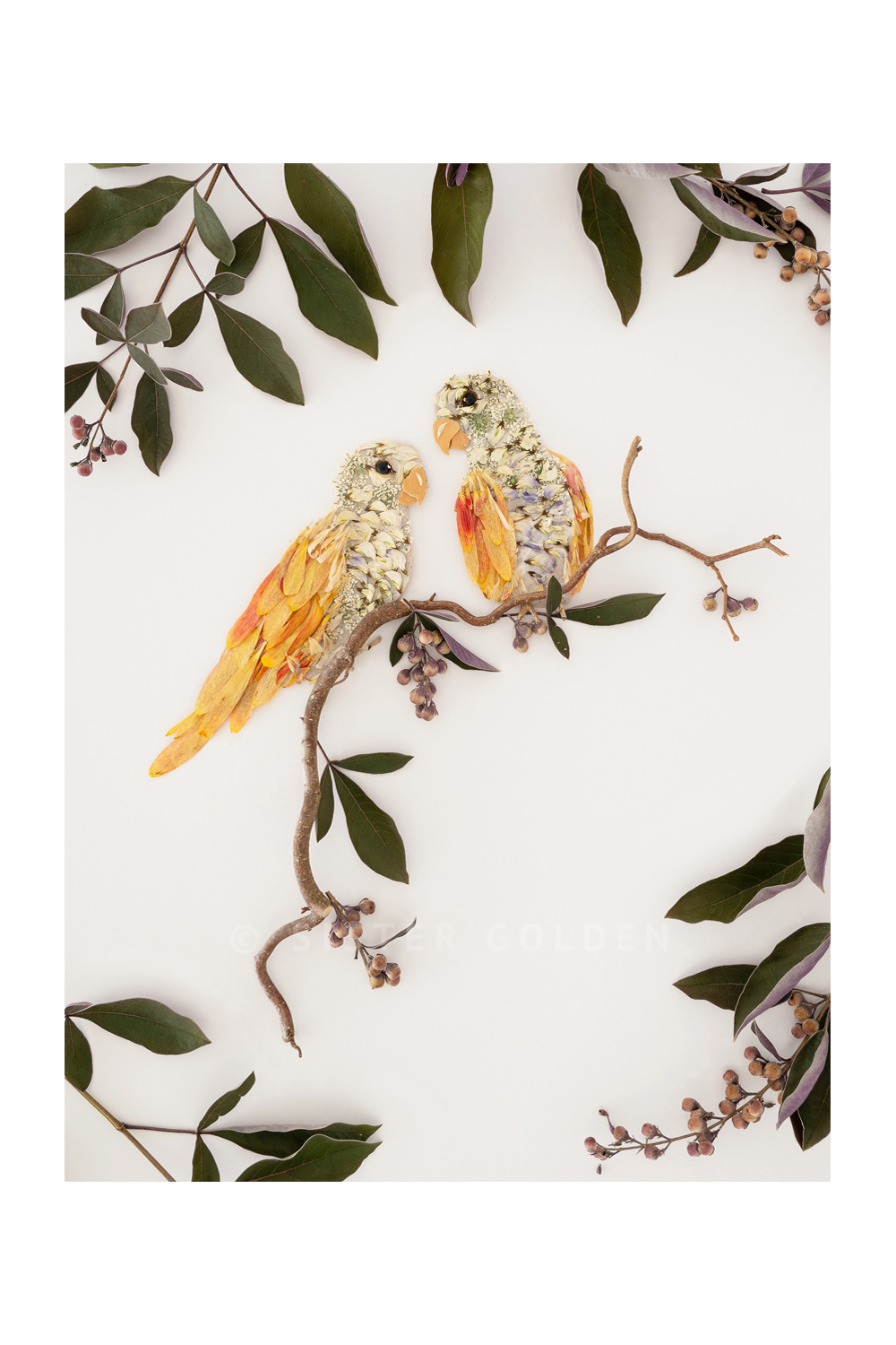 "It Takes Two" Flower Print