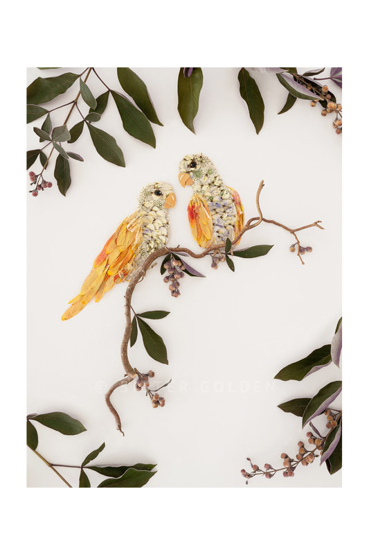 "It Takes Two" Flower Print