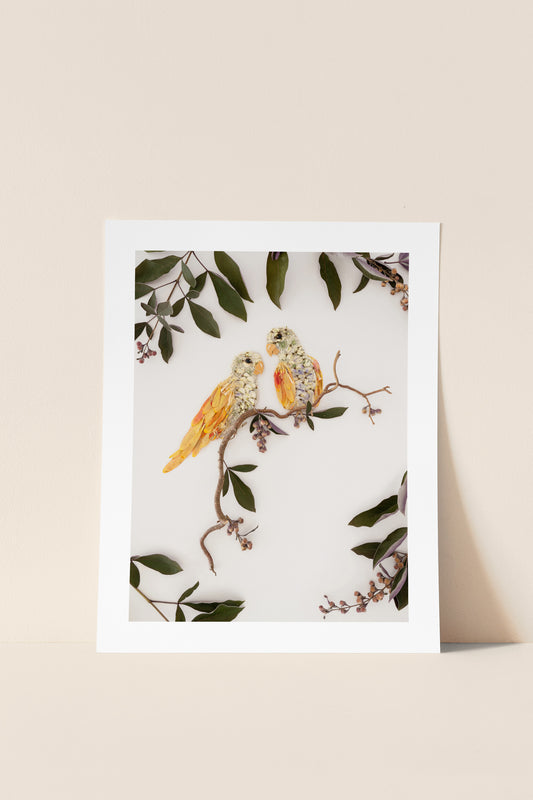 "It Takes Two" Flower Print