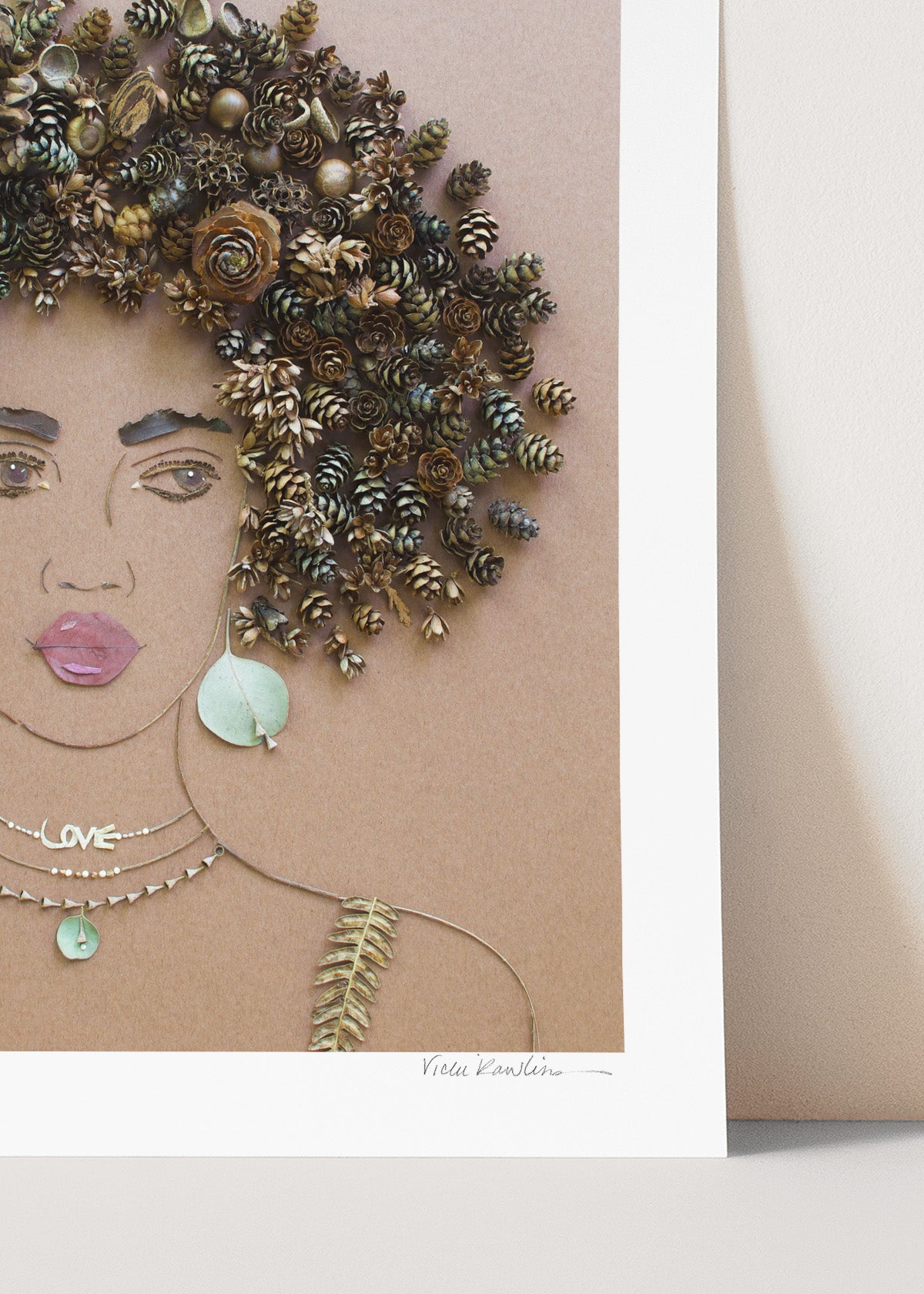 "Jade" Flower Print