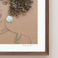 "Jade" Flower Print